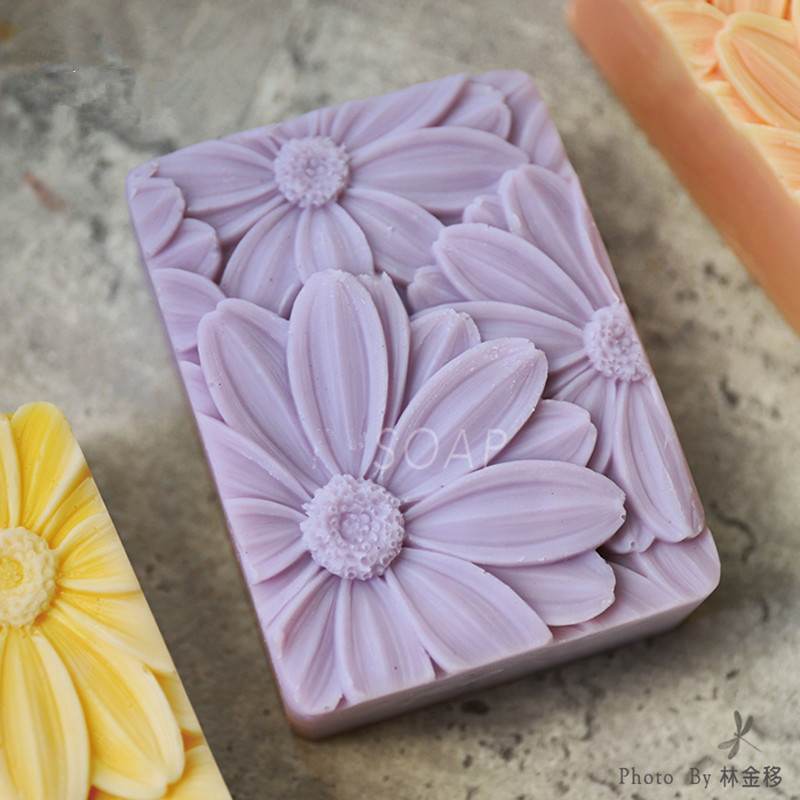 Soap Making Kit For Beginners - 최신!! !3d 우아한 해바라기 비누 금형