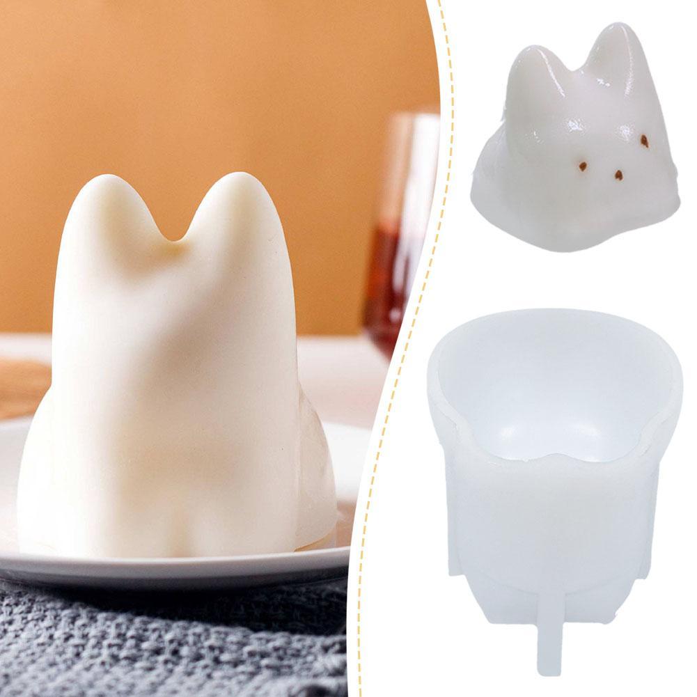 Soap Making Jelly - 3D 고양이 실리콘 금형 DIY 무스