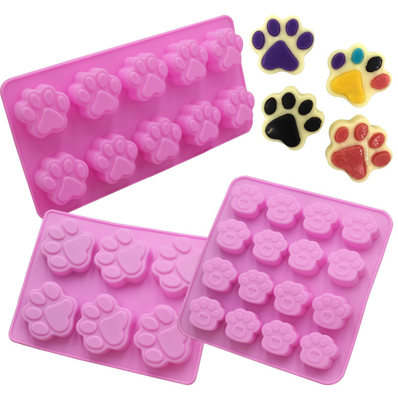 Soap Making Dish - 고양이 발톱 모양 초콜릿 실리콘 금형
