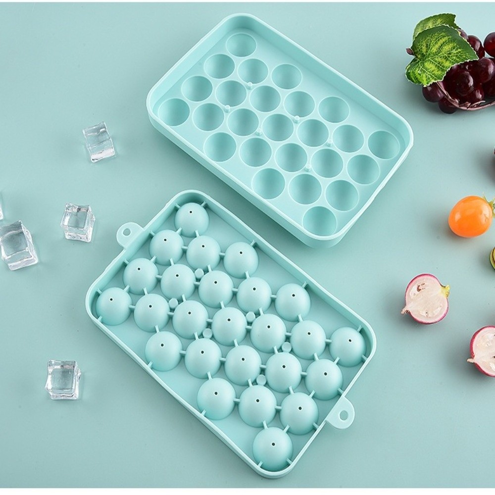 Soap Making Material - 창의적인 실리콘 포도볼 몰드 25칸 원형