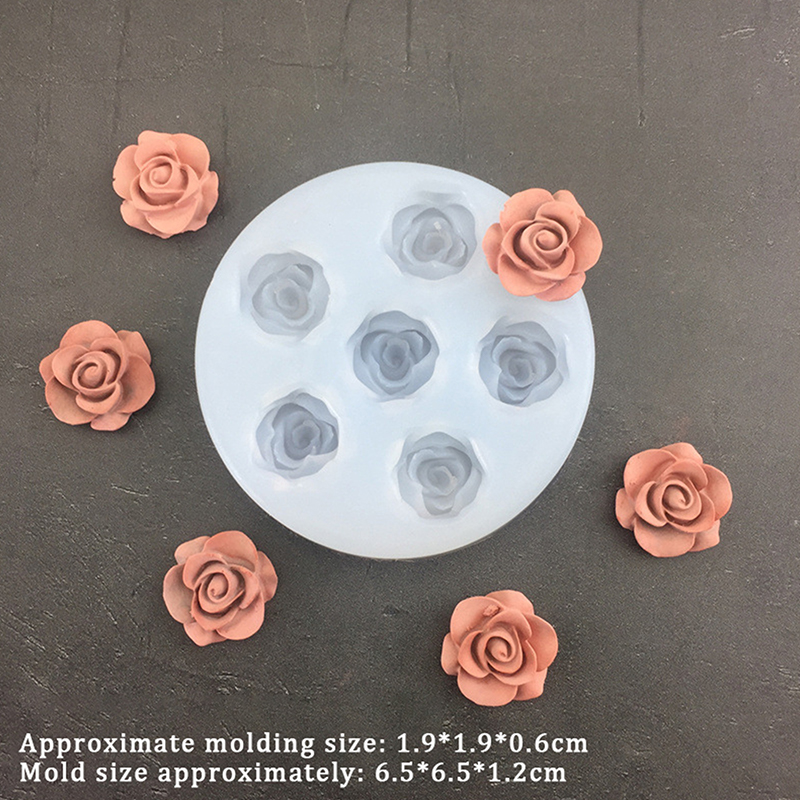 장미 꽃 모양 잎 실리콘 몰드, 퐁당 초콜릿 몰드 촛불 - Soap Making Material 리뷰 및 가격