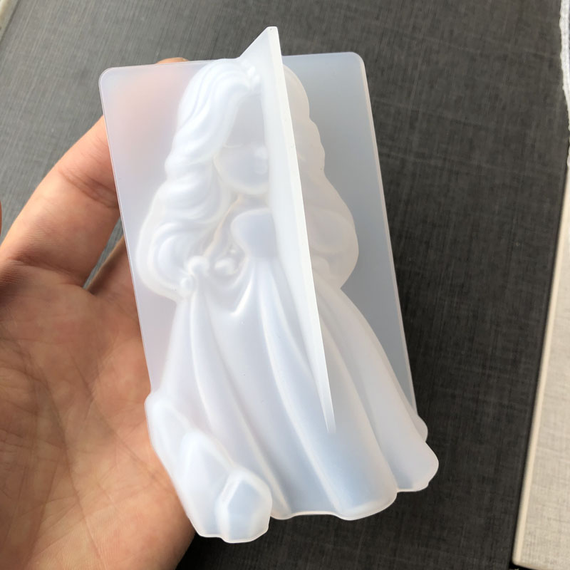 3D 귀여운 공주 실리콘 양초 금형 천사 소녀 비누 수 - Soap Making Material 리뷰 및 가격