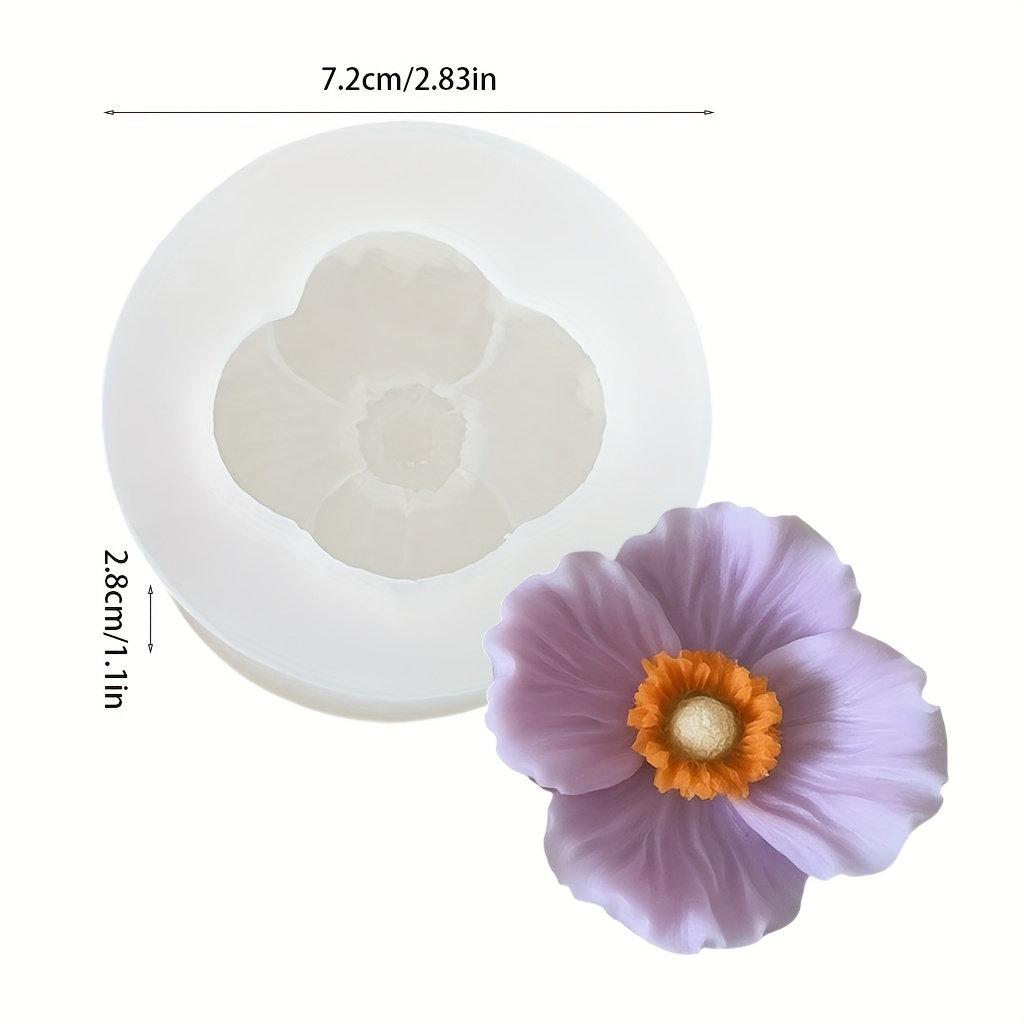 꽃 모양 실리콘 캔들 몰드는 비누, 점토, 레진 공예품 - Soap Making In Home 리뷰 및 가격
