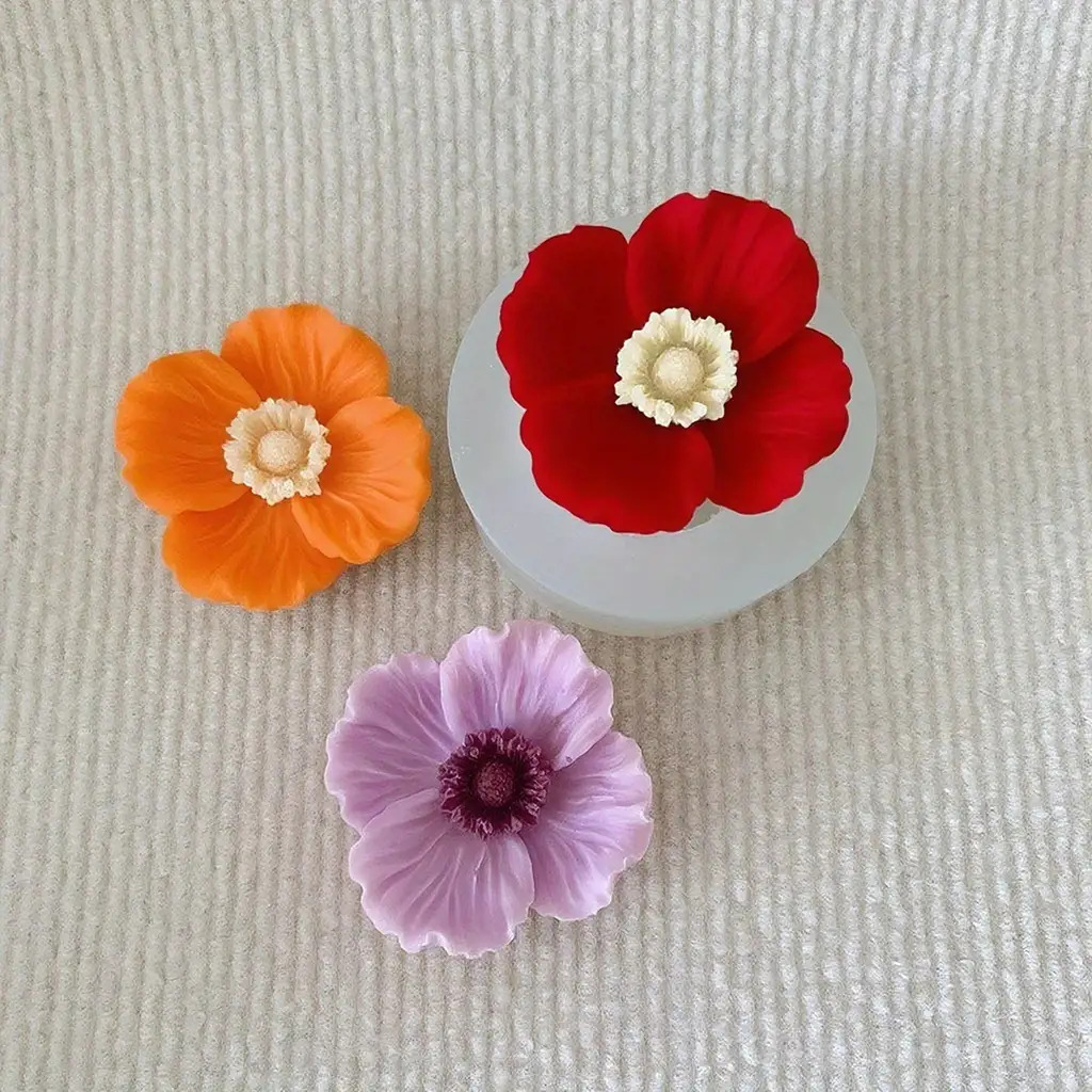 꽃 모양 실리콘 캔들 몰드는 비누, 점토, 레진 공예품 - Soap Making In Home 리뷰 및 가격