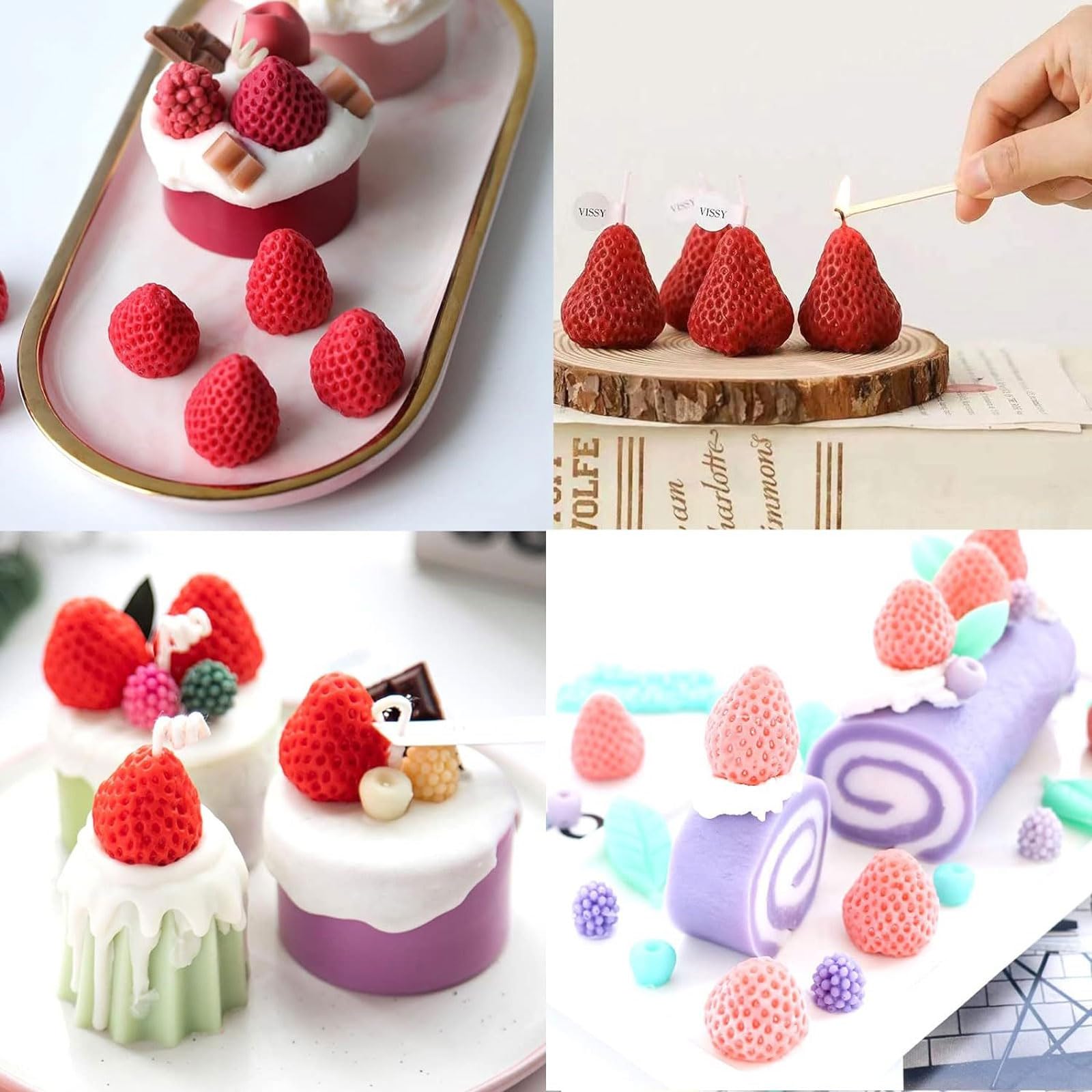 양초 만들기 금형 젤리 금형 Diy 왁스 양초, 비누, - Soap Making Jelly 리뷰 및 가격