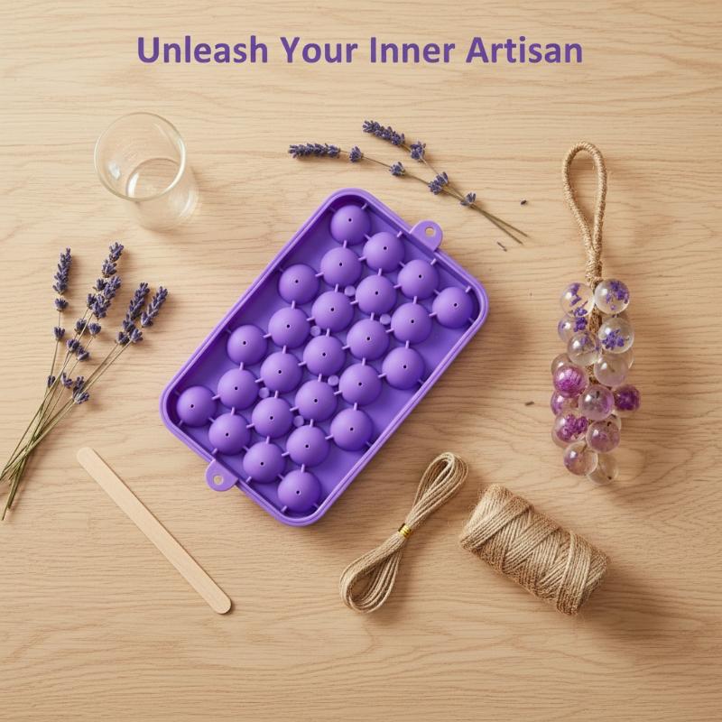 DIY 실리콘 비누 키트, 포도 모양의 정교한 몰드 포 - Soap Making Kit For Beginners 리뷰 및 가격
