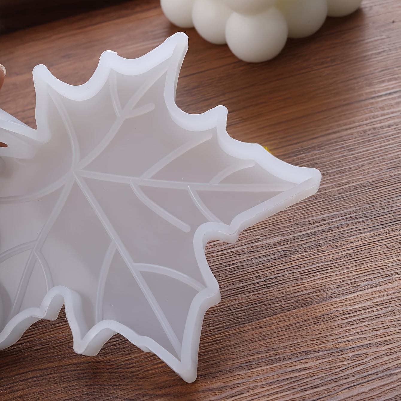 1PC 단풍잎 모양의 실리콘 몰드, DIY 비누, 양초 - Soap Making Material 리뷰 및 가격