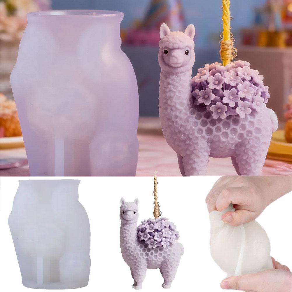 알파카 실리콘 몰드 양초 제작용 3D 알파카 유연한 실 - Soap Making In Home 리뷰 및 가격
