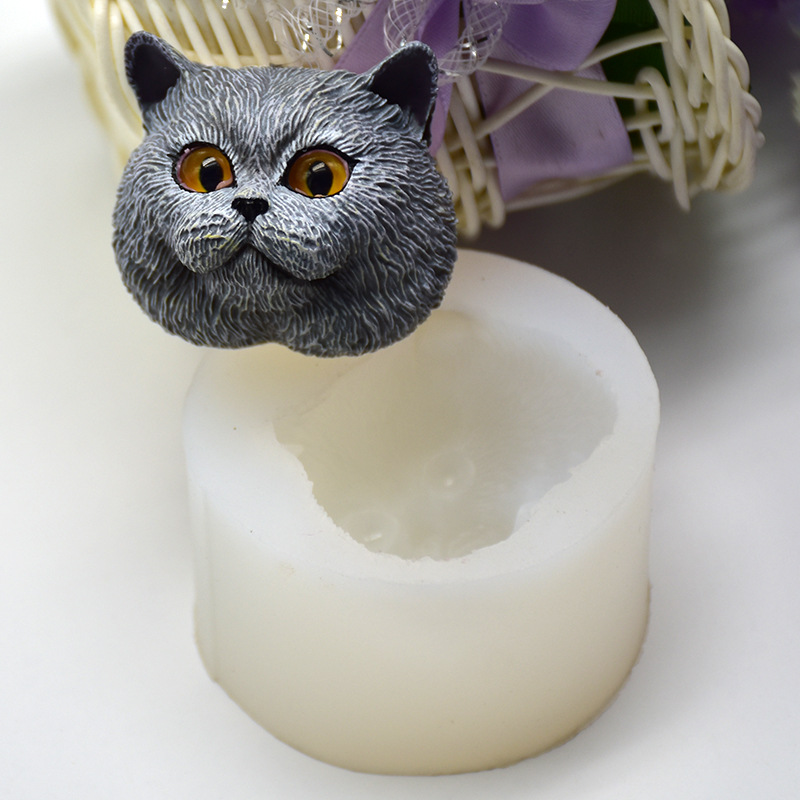 실리콘 몰드 짧은 머리 고양이 모양의 수제 초콜릿 비누 - Soap Making Material 리뷰 및 가격