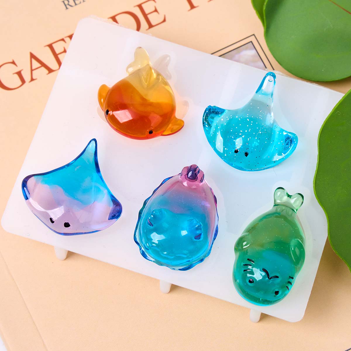 3D 힐링 귀여운 만타 가오리 실리콘 몰드 DIY 키체 - Soap Making Material 리뷰 및 가격