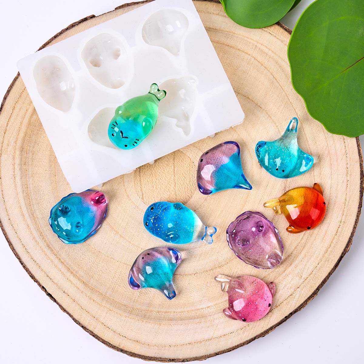 3D 힐링 귀여운 만타 가오리 실리콘 몰드 DIY 키체 - Soap Making Material 리뷰 및 가격