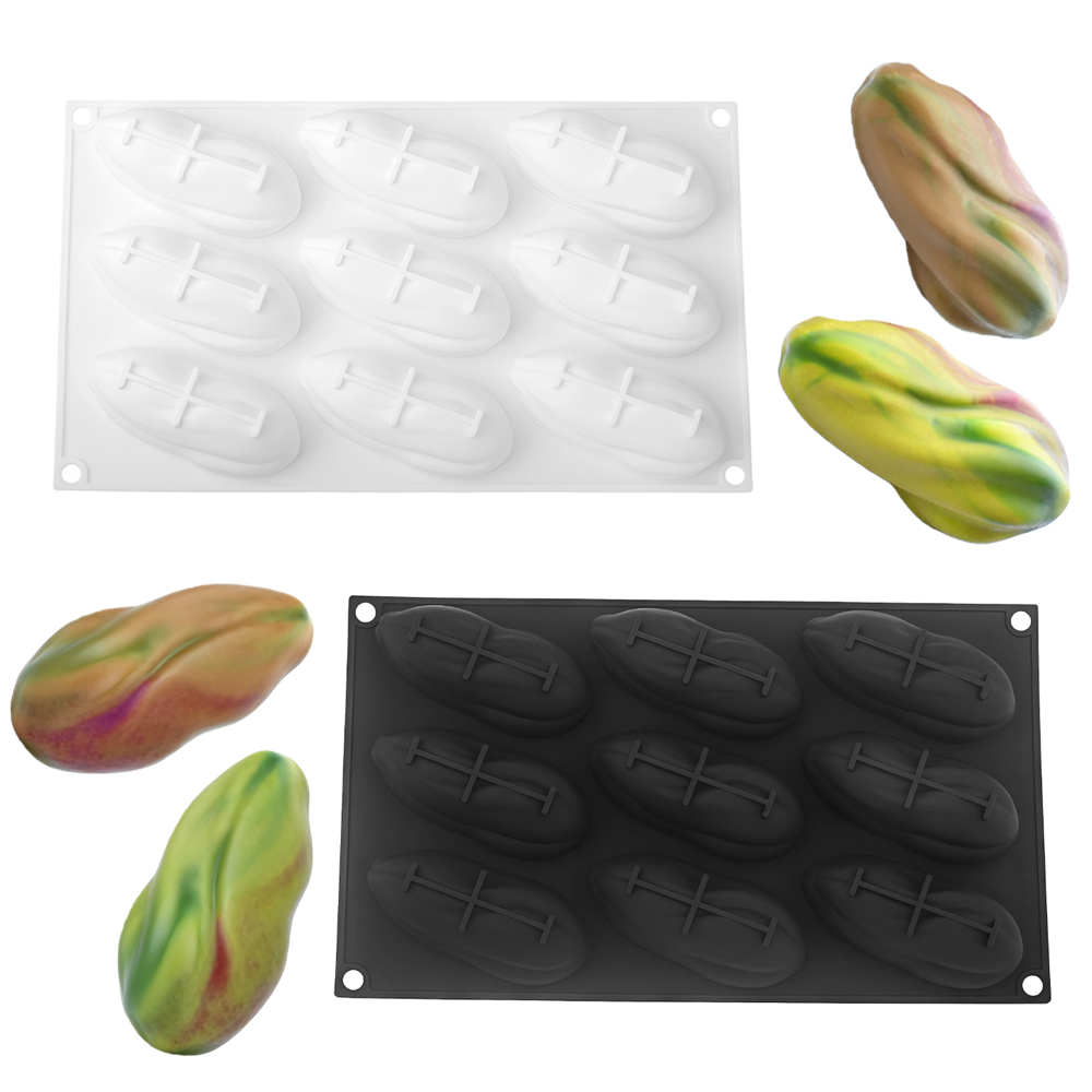 피스타치오 디자인 1구, 4구, 9구 실리콘 초콜릿 몰 - Soap Making Material 리뷰 및 가격