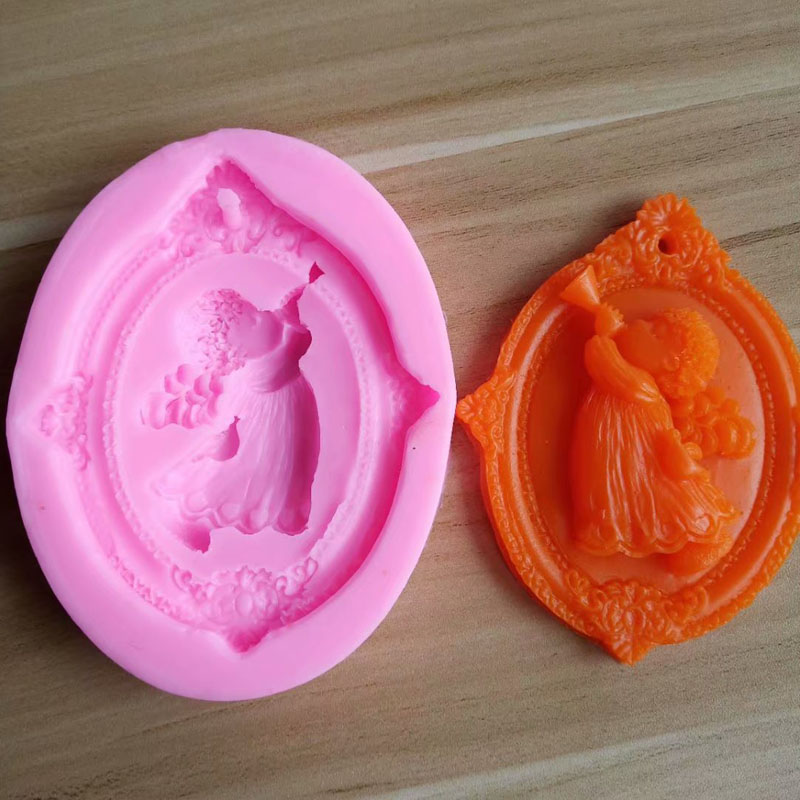 천사 어린이 모양 실리콘 비누 몰드, 수제 타원형 석고 - Soap Making In Home 리뷰 및 가격