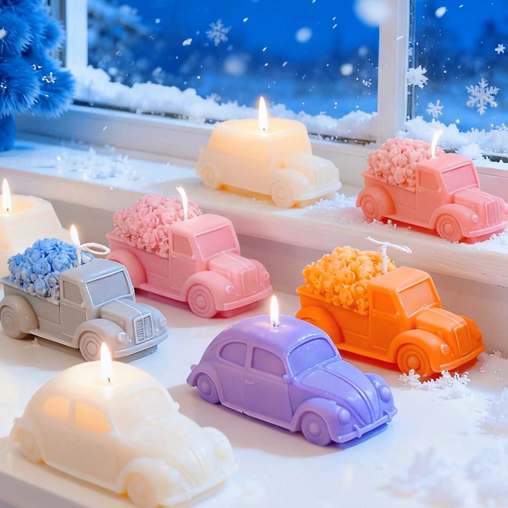 멀티 스타일 스타일링 자동차 실리콘 캔들 몰드 장미 픽 - Soap Making In Home 리뷰 및 가격