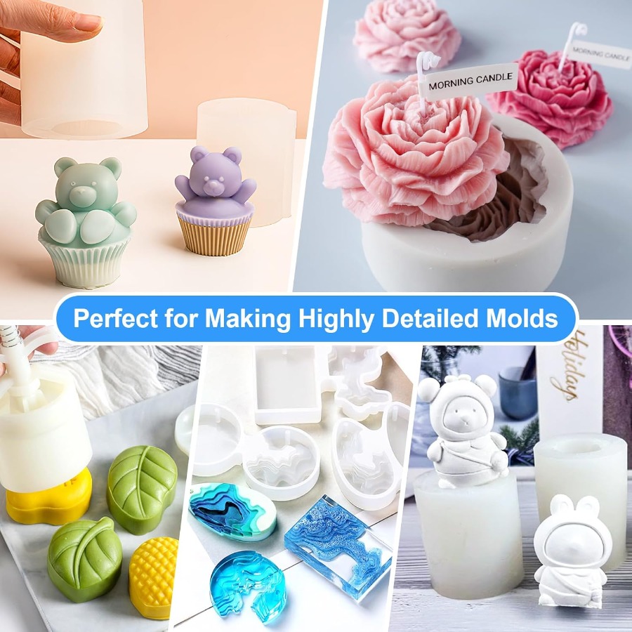 실리콘 몰드 제작 키트, 38.8oz 15A 탄성 액상 - Soap Making Material 리뷰 및 가격