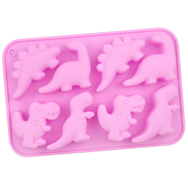 블루스 도매 8종 공룡 만화 실리콘 케이크 틀 DIY  - Soap Making Material 리뷰 및 가격