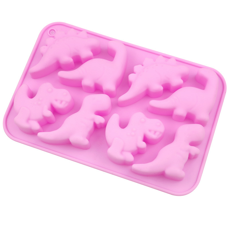 블루스 도매 8종 공룡 만화 실리콘 케이크 틀 DIY  - Soap Making Material 리뷰 및 가격